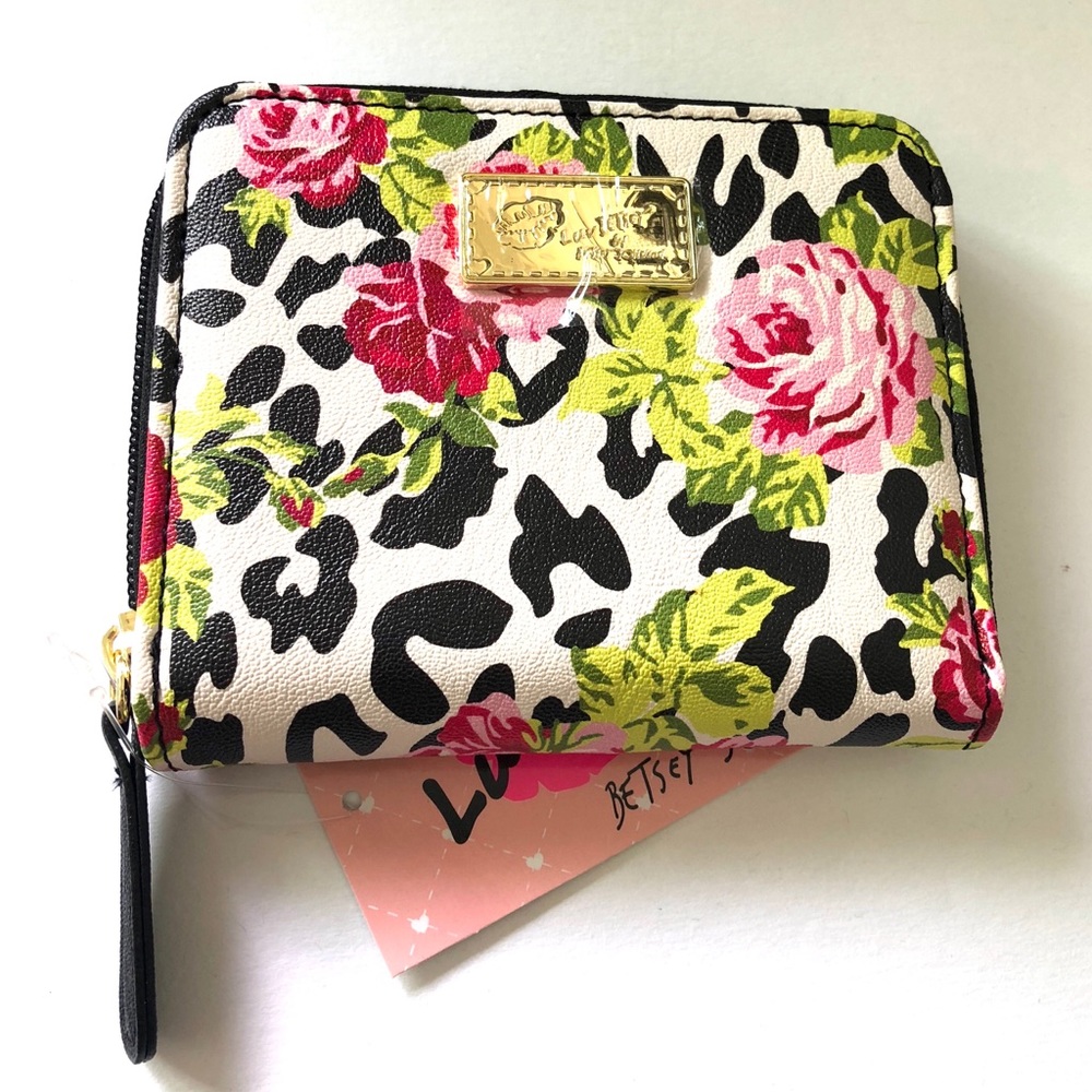 Small Rose Betsey Johnson Wallet